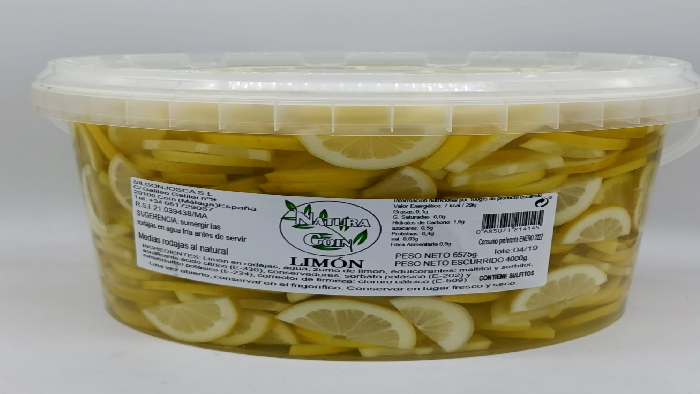 Foto Limón en Rodajas Cubo de 6500 cc