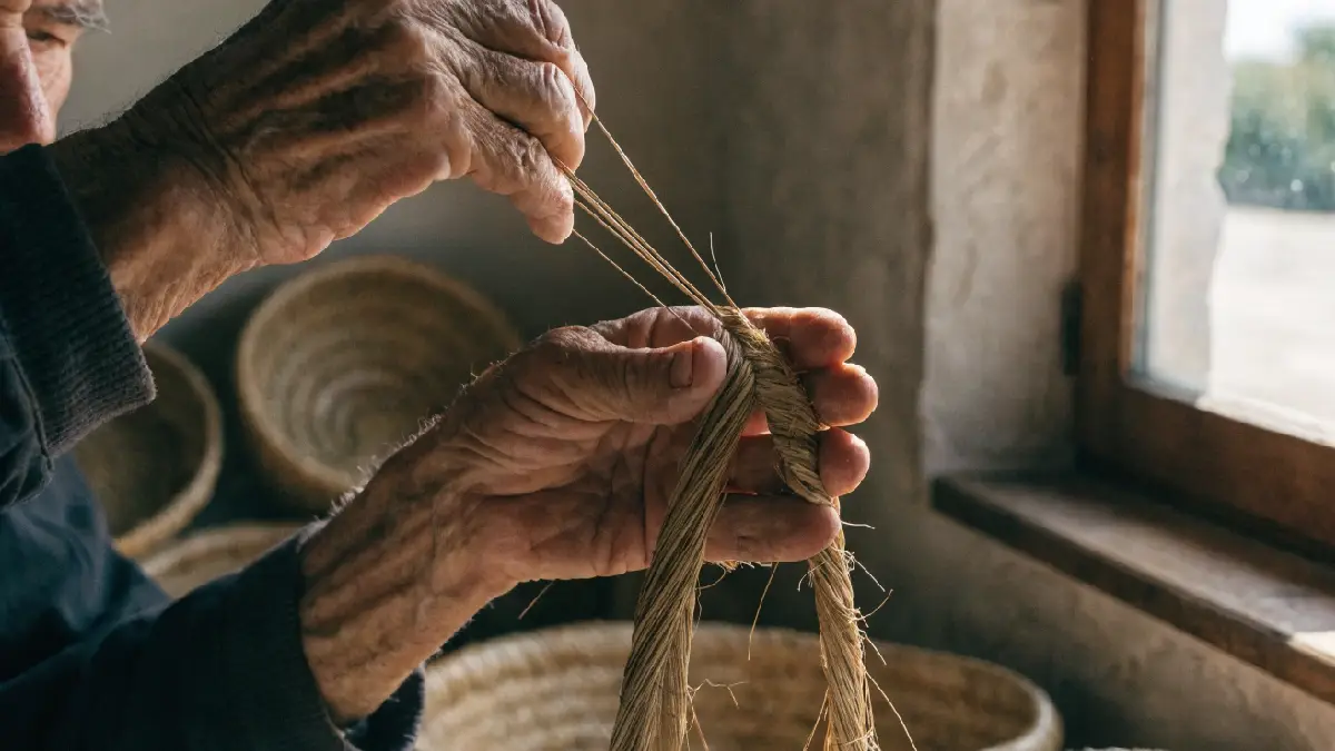 Artesanía del Esparto en Alhaurín el Grande: el saber ancestral que resiste al tiempo