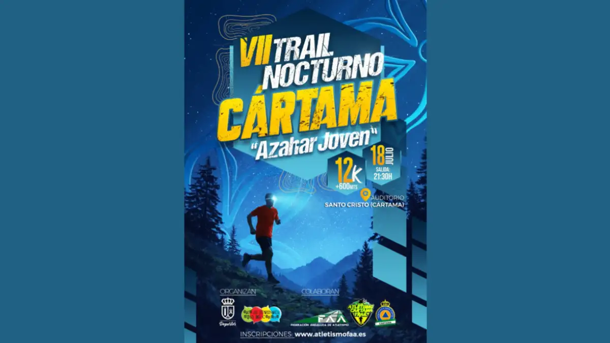 VII Trail Nocturno de Cártama 2026: todo lo que necesitas saber antes de inscribirte