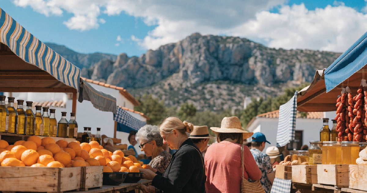 Mercados semanales del Valle del Guadalhorce: dónde comprar productos locales